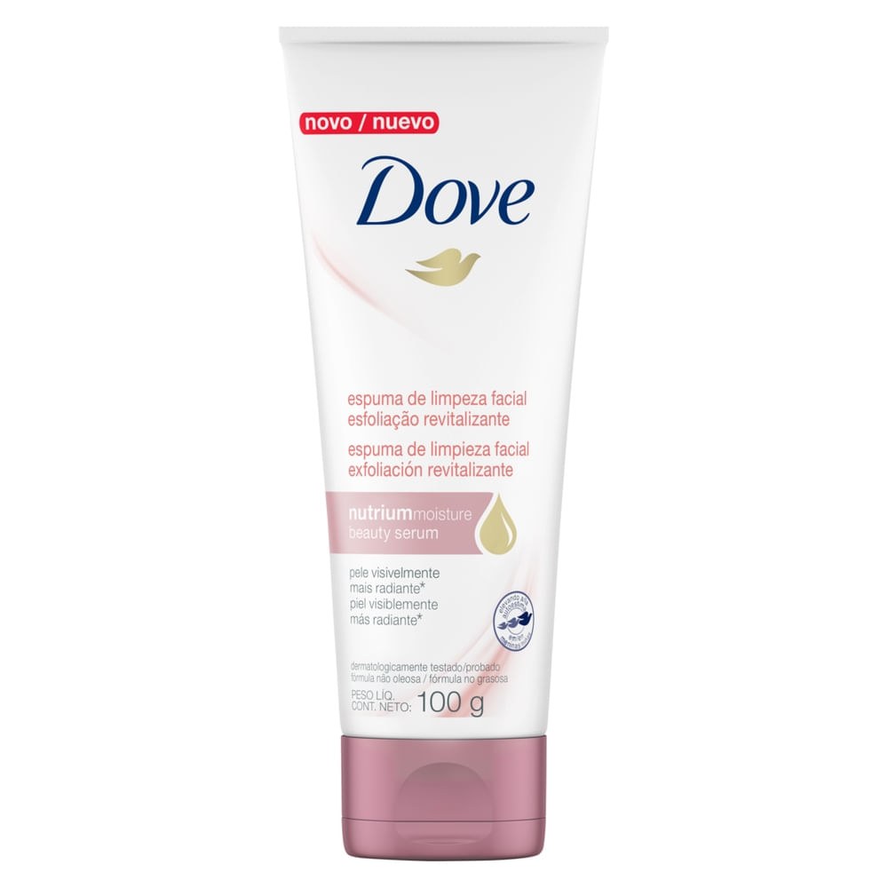 Espuma de Limpeza Facial Dove Esfoliação Revitalizante 100g — imagem 2 | Farmácia Resyla