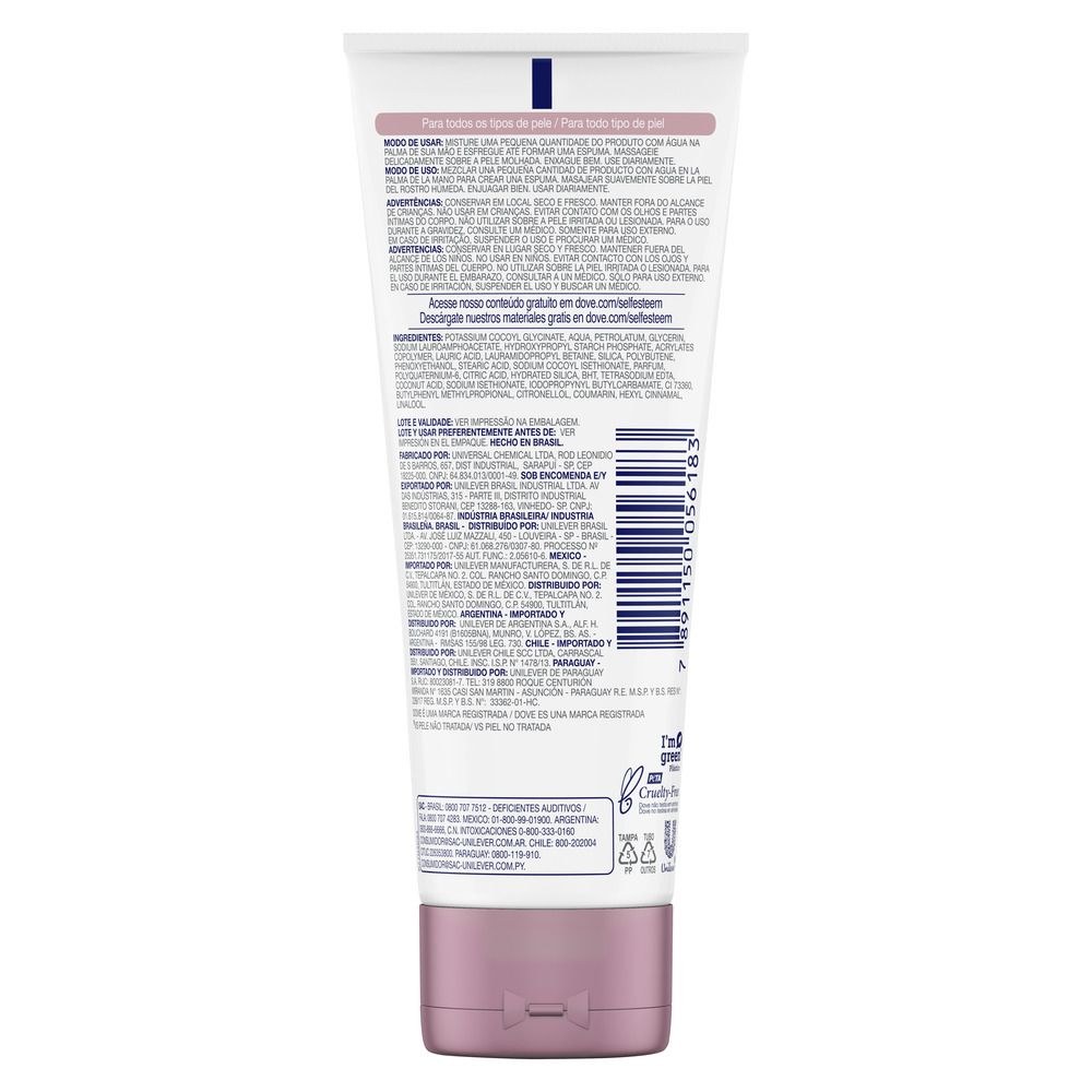 Espuma de Limpeza Facial Dove Esfoliação Revitalizante 100g — imagem 3 | Farmácia Resyla