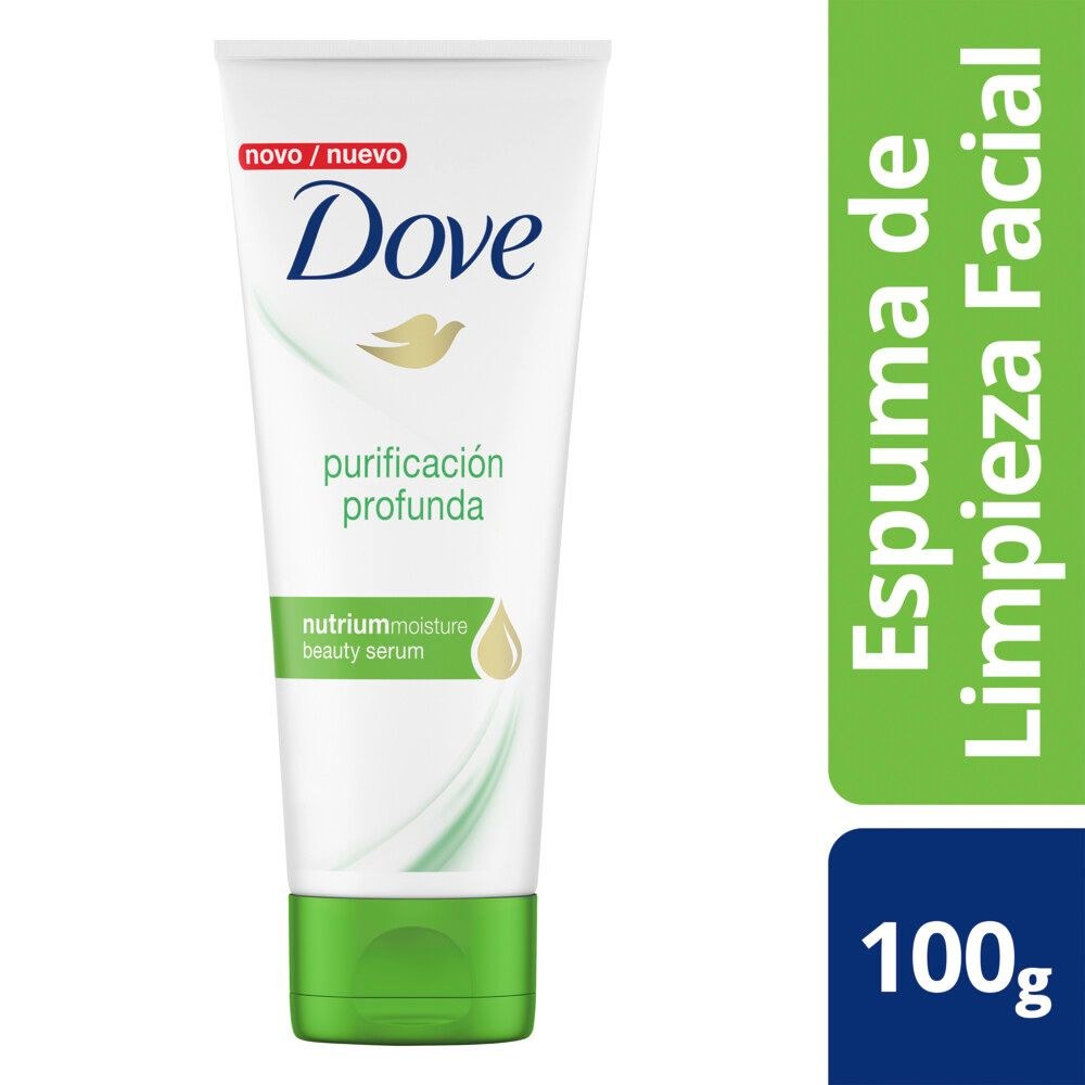 Espuma de Limpeza Facial Dove Purificação Profunda 100g — imagem 2 | Farmácia Resyla