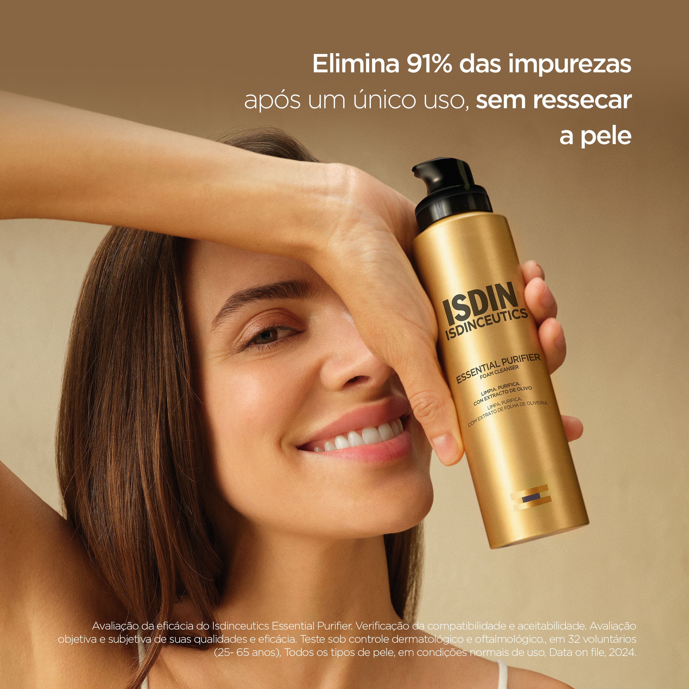 Espuma De Limpeza Facial Isdinceutics Essential Purifier 150ml — imagem 3 | Farmácia Resyla