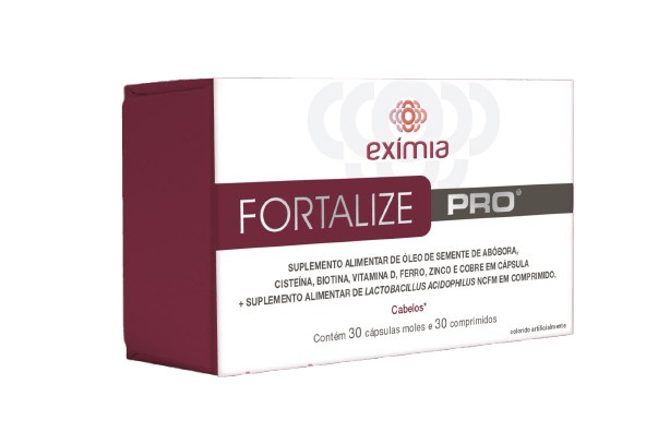 Exímia Fortalize Pro 30 Cápsulas Moles + 30 Comprimidos — Eximia | Farmácia Resyla