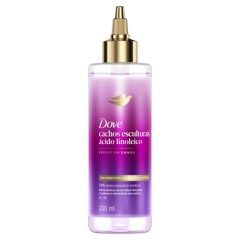 Finalizador Dove Tratamento Revitalizador De Contorno Cachos Esculturais + Ácido Linoleico 200ml — imagem 2 | Farmácia Resyla