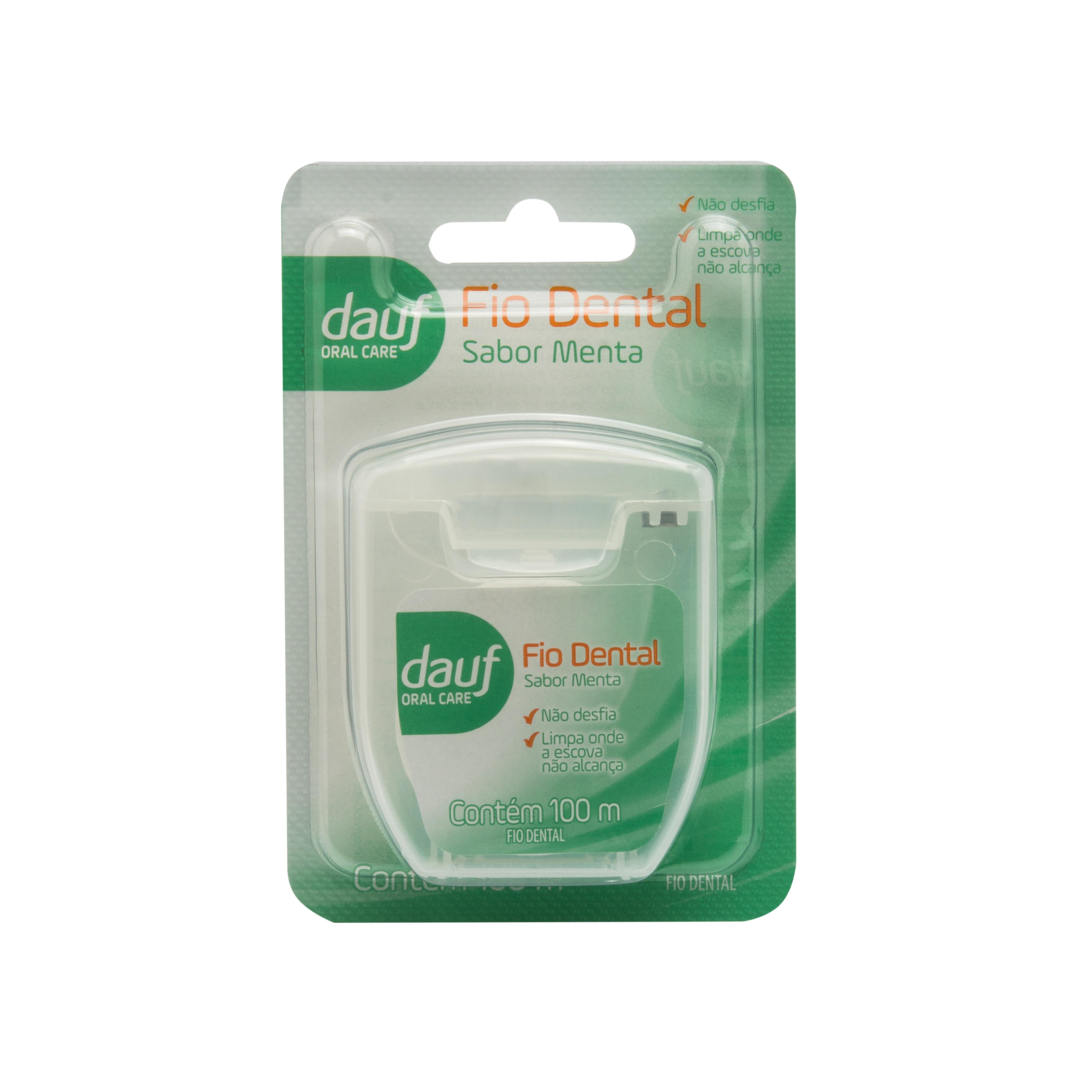 Fio Dental Dauf Menta 100m 1 Unidade — Dauf | Farmácia Resyla
