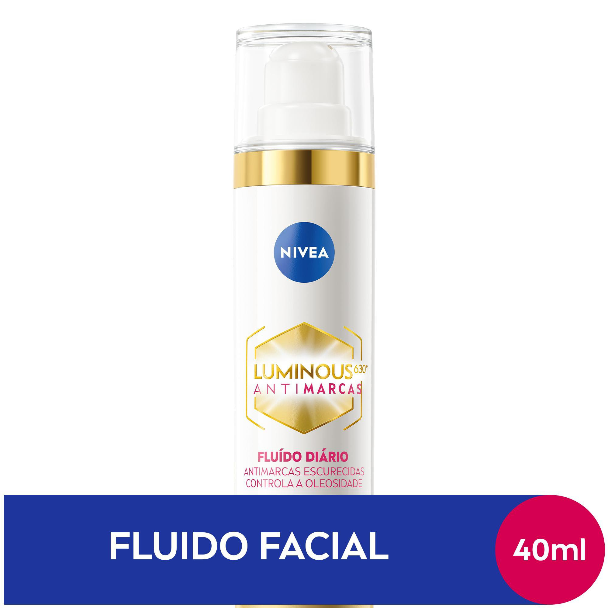 Fluido Facial Nivea Cellular Luminous 630 Antimanchas FPS 50 40ml — Nivea | Farmácia Resyla
