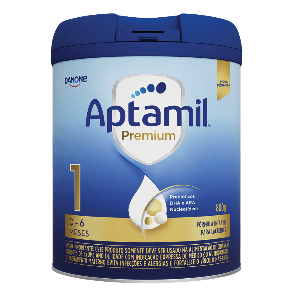 Fórmula Infantil Aptamil 1 Premium De 0 A 6 Meses 800g — Aptamil | Farmácia Resyla