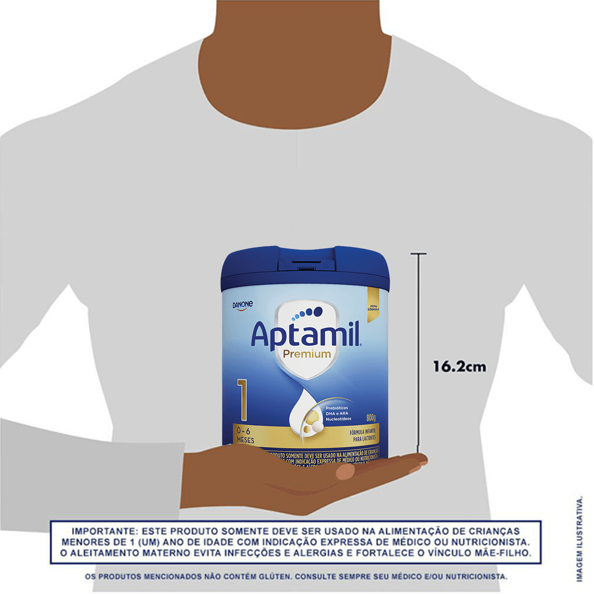 Fórmula Infantil Aptamil 1 Premium De 0 A 6 Meses 800g — imagem 3 | Farmácia Resyla