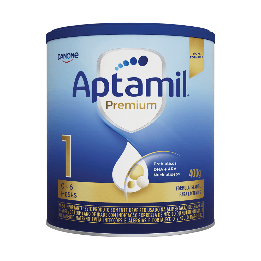 Fórmula Infantil Aptamil Premium 1 De 0 a 6 Meses 400g — Aptamil | Farmácia Resyla