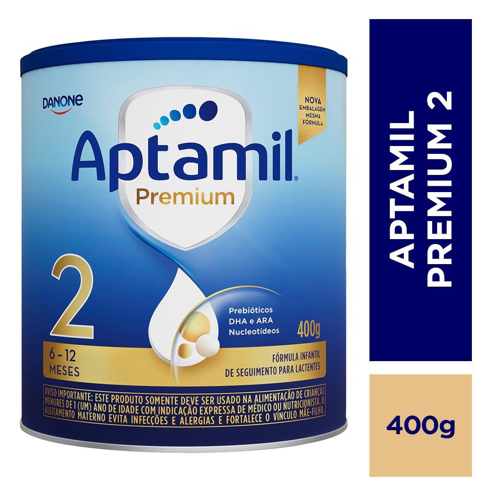 Fórmula Infantil Aptamil Premium 2 6 a 12 Meses 400g — imagem 2 | Farmácia Resyla
