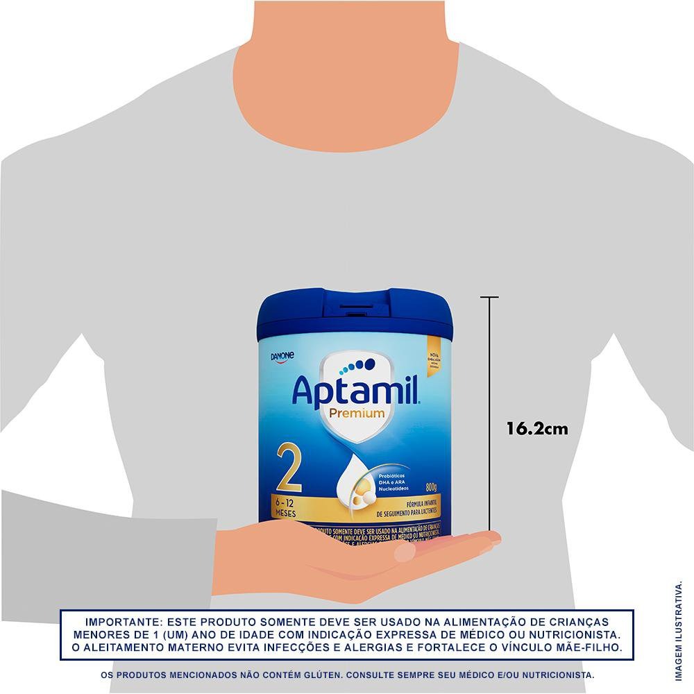 Fórmula Infantil Aptamil Premium 2 6 a 12 Meses 800g — imagem 3 | Farmácia Resyla