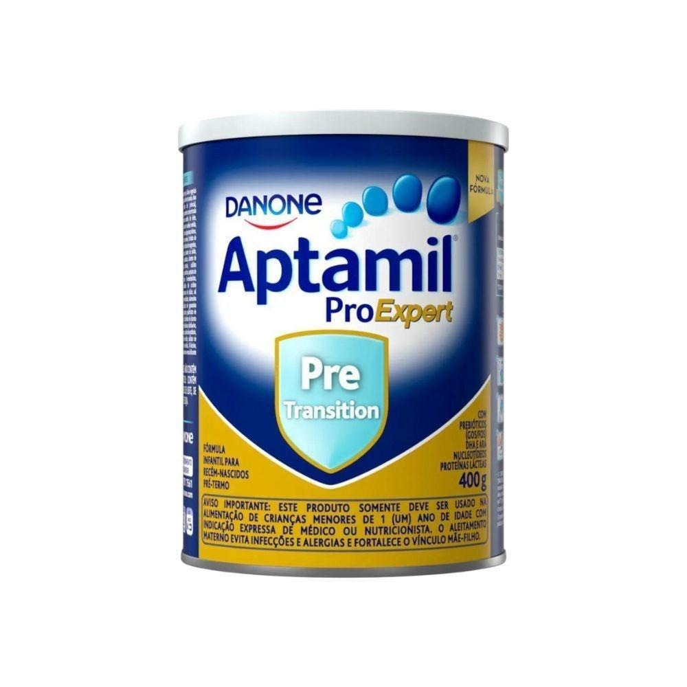 Fórmula Infantil Aptamil ProExpert Pré Transition DHA ARA Recém-Nascido Pré-Termo 400g — Aptamil | Farmácia Resyla