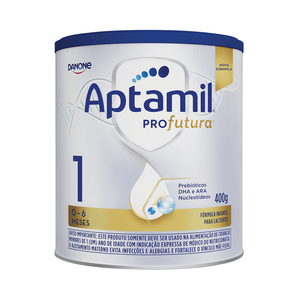 Fórmula Infantil Aptamil Profutura 1 de 0 a 6 meses 400g — Aptamil | Farmácia Resyla