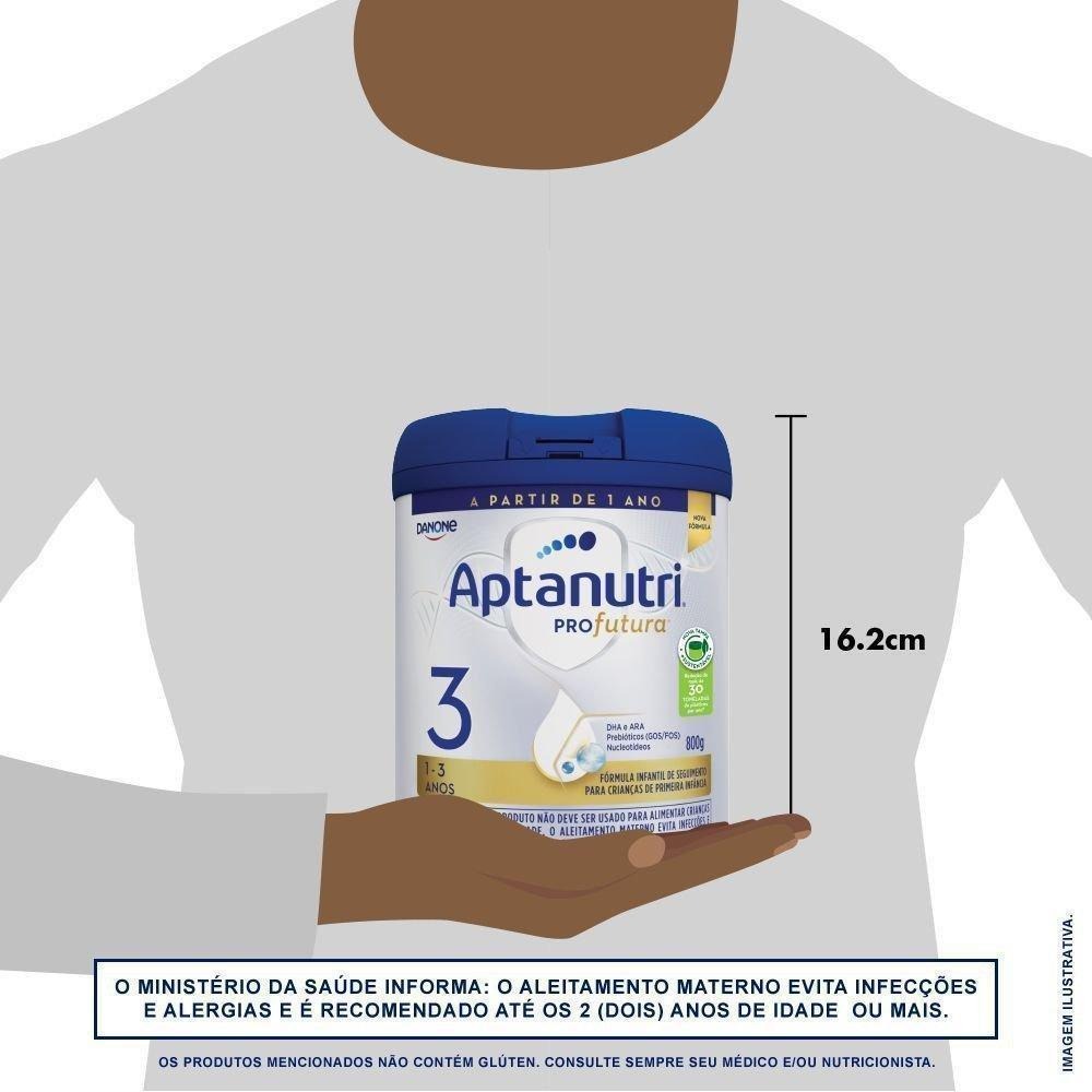 Fórmula Infantil Aptanutri Profutura 3 DHA ARA de 1 a 3 anos 800g — imagem 3 | Farmácia Resyla