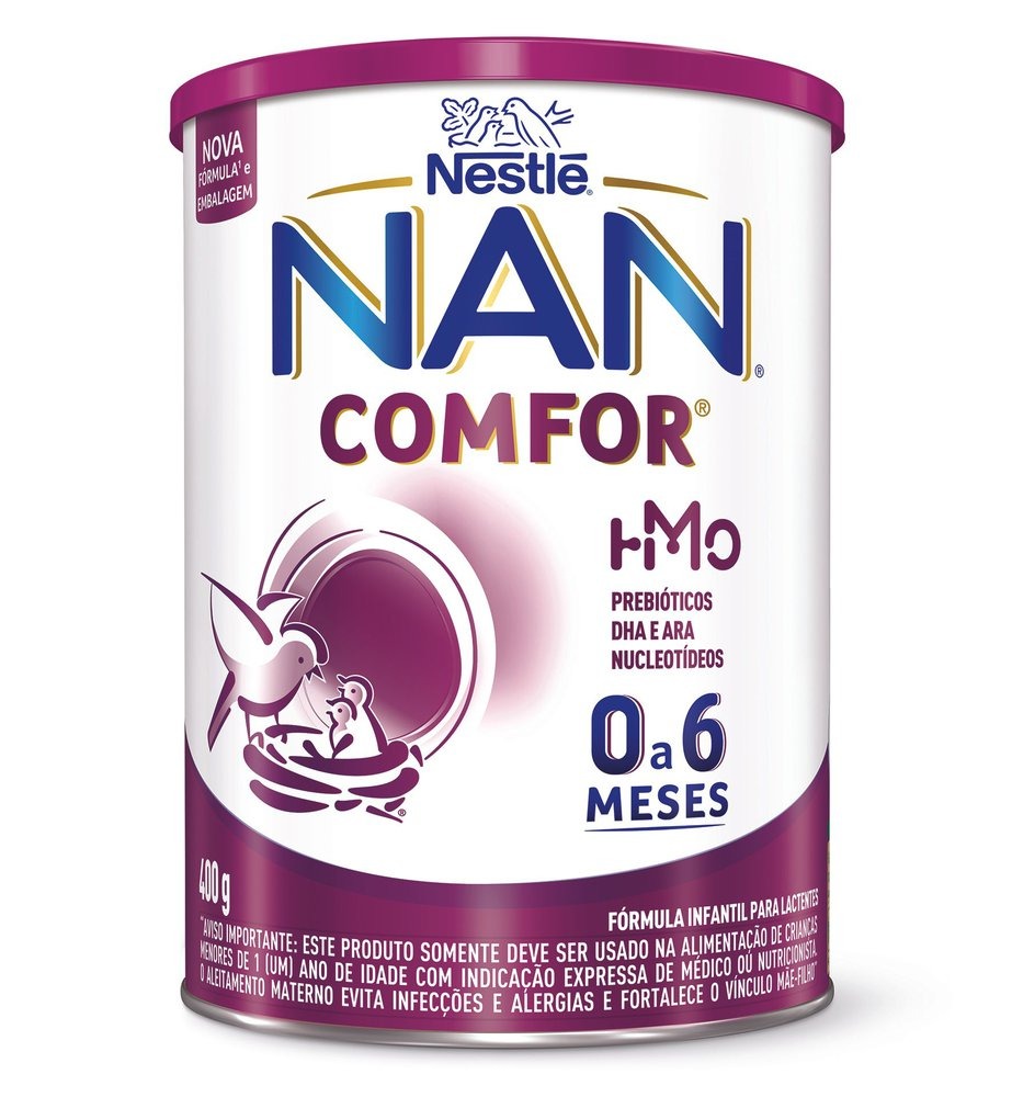 Fórmula Infantil NAN Comfor HMO de 0 a 6 meses 400g — Nan | Farmácia Resyla