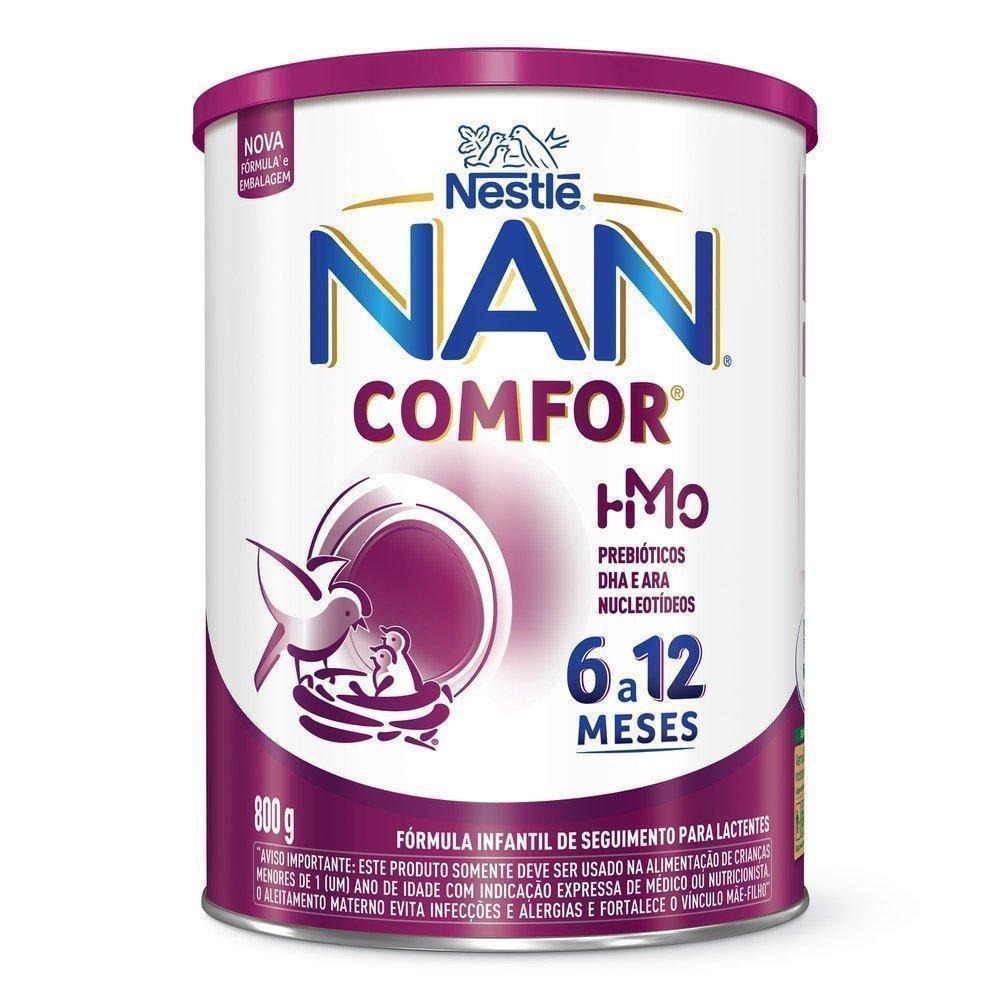 Fórmula Infantil NAN Comfor HMO de 6 a 12 meses 800g — Nan | Farmácia Resyla