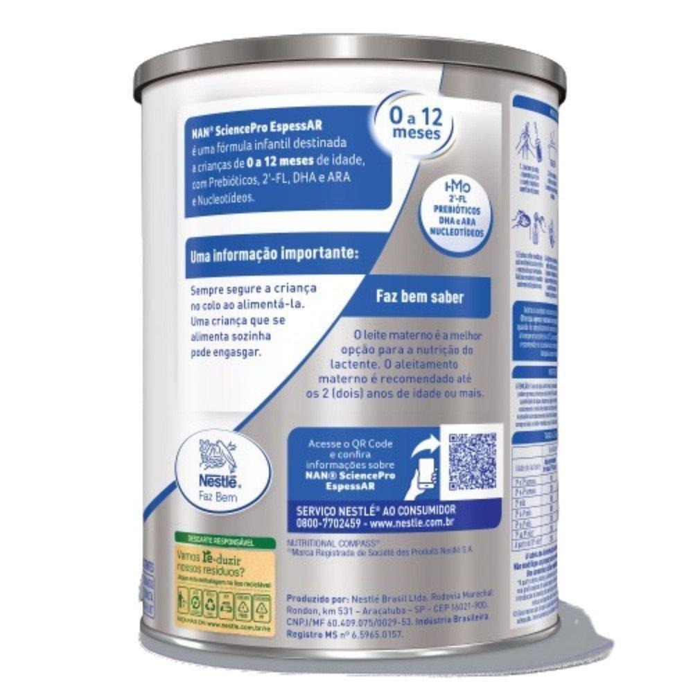 Fórmula Infantil NAN SCIENCE PRO EspessAR HMO 800g — imagem 4 | Farmácia Resyla