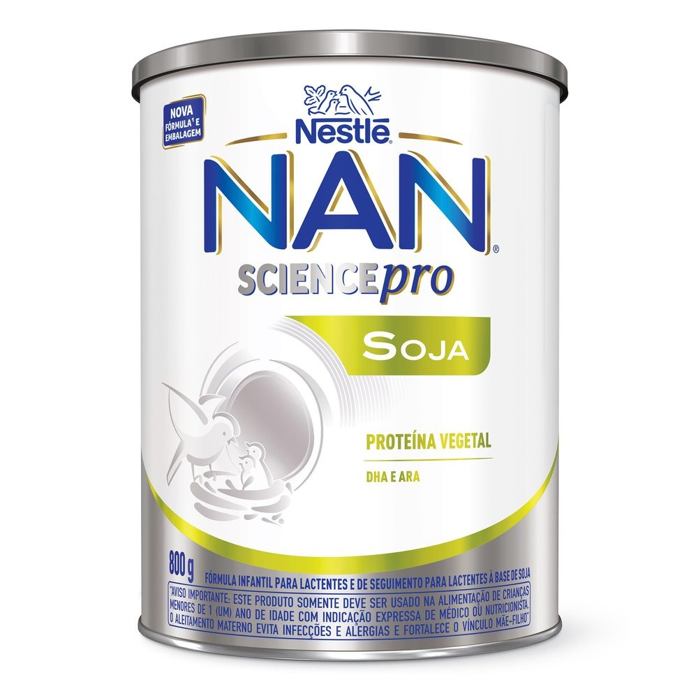 Fórmula Infantil NAN SciencePro Soja Sem Lactose 800g — Nan | Farmácia Resyla