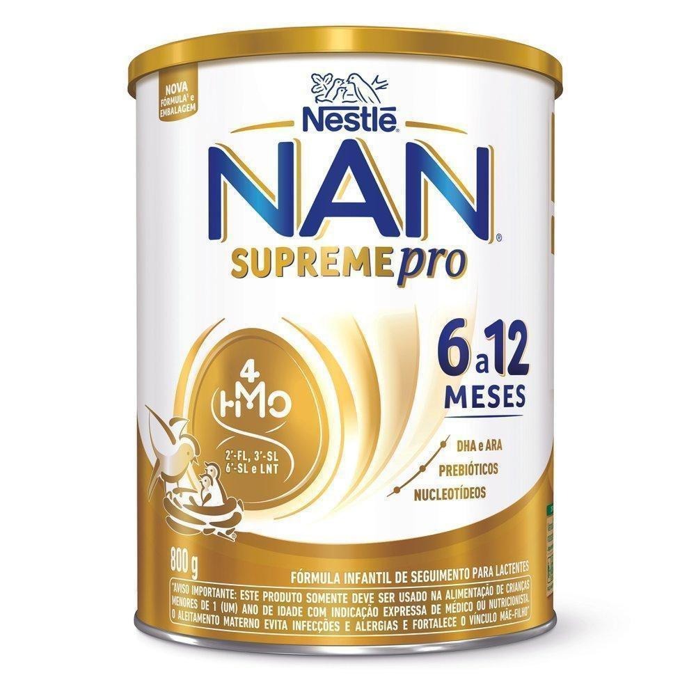 Fórmula Infantil NAN Supreme Pro de 6 a 12 meses 800g — Nan | Farmácia Resyla