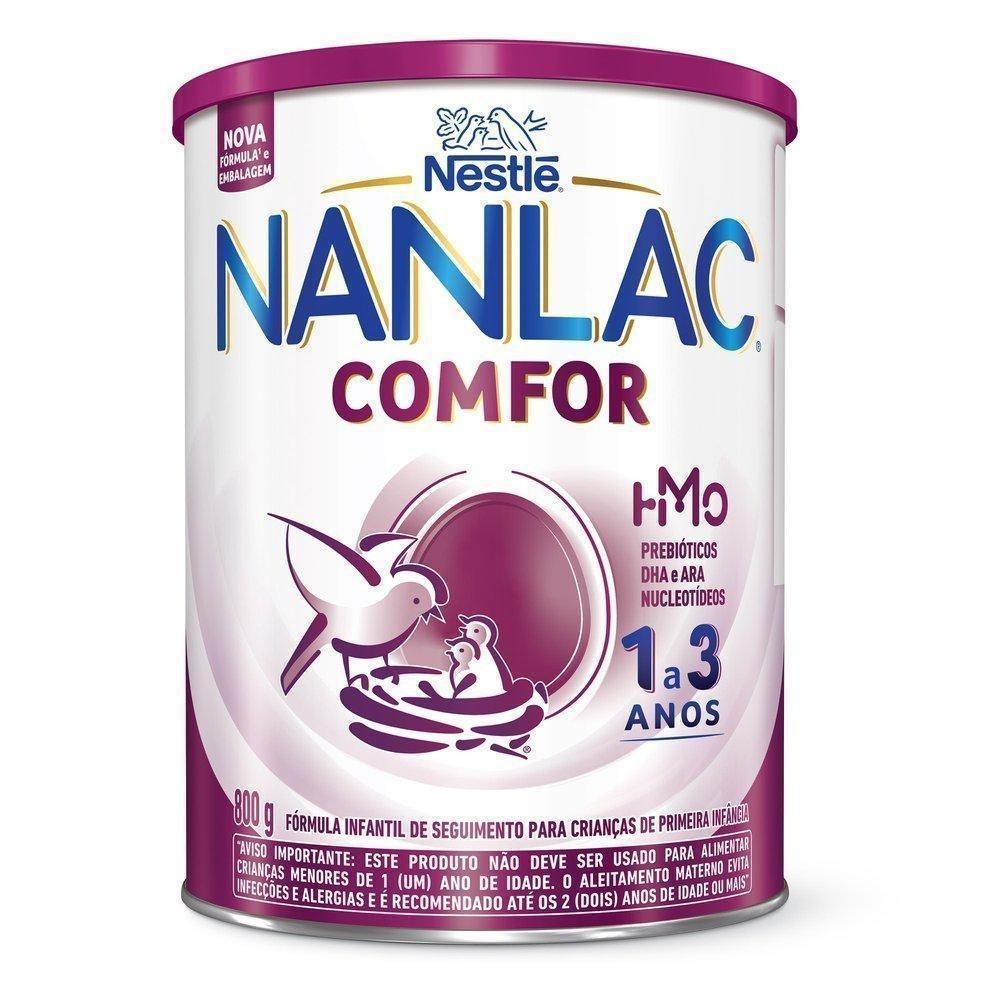 Fórmula Infantil Nanlac Comfor de 1 a 3 anos 800g — Nanlac | Farmácia Resyla
