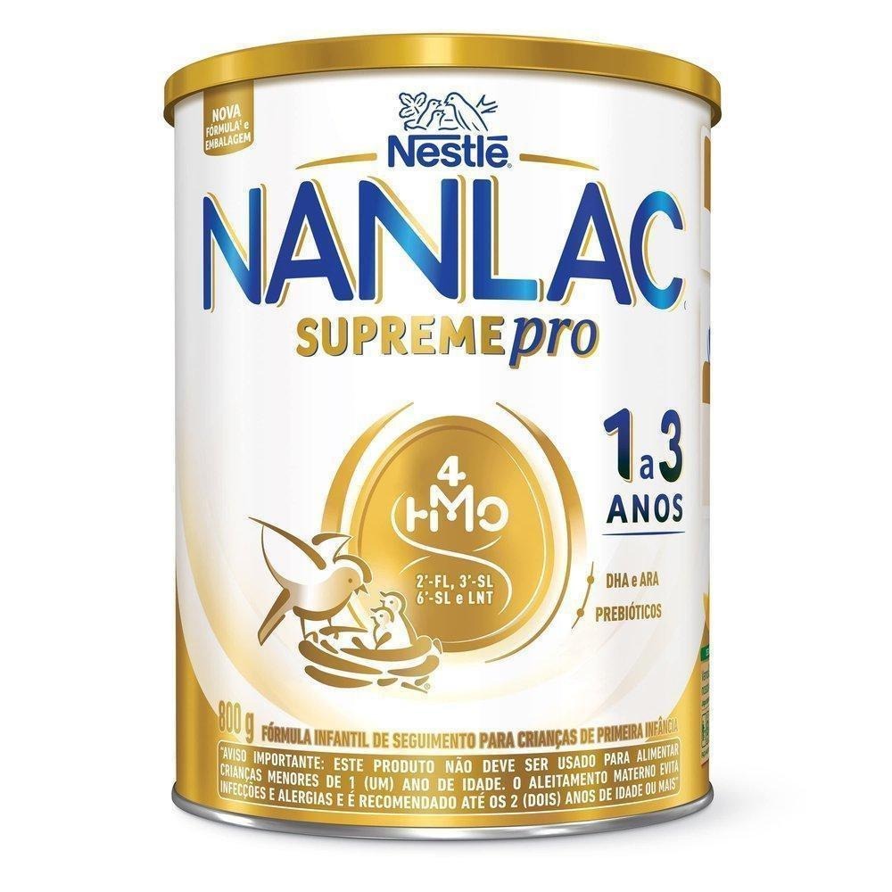 Fórmula Infantil Nanlac Supreme Pro de 1 a 3 anos 800g — Nanlac | Farmácia Resyla