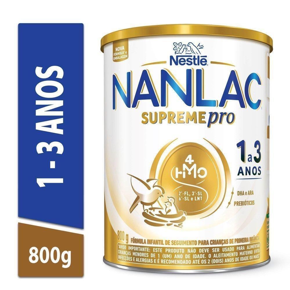 Fórmula Infantil Nanlac Supreme Pro de 1 a 3 anos 800g — imagem 2 | Farmácia Resyla