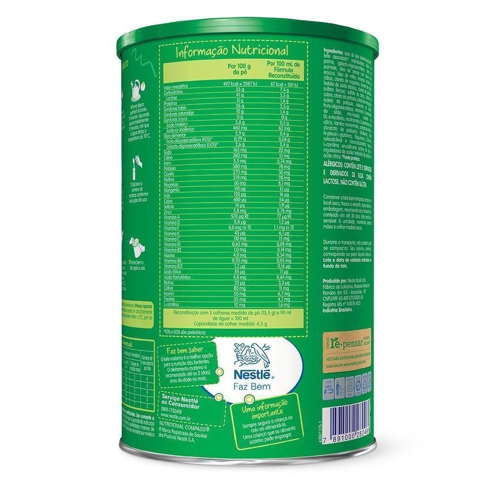 Fórmula Infantil Nestogeno 1 de 0 a 6 meses 1,2Kg — imagem 3 | Farmácia Resyla