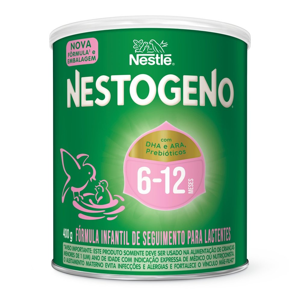 Fórmula Infantil Nestogeno 2 de 6 a 12 meses 400g — Nestogeno | Farmácia Resyla