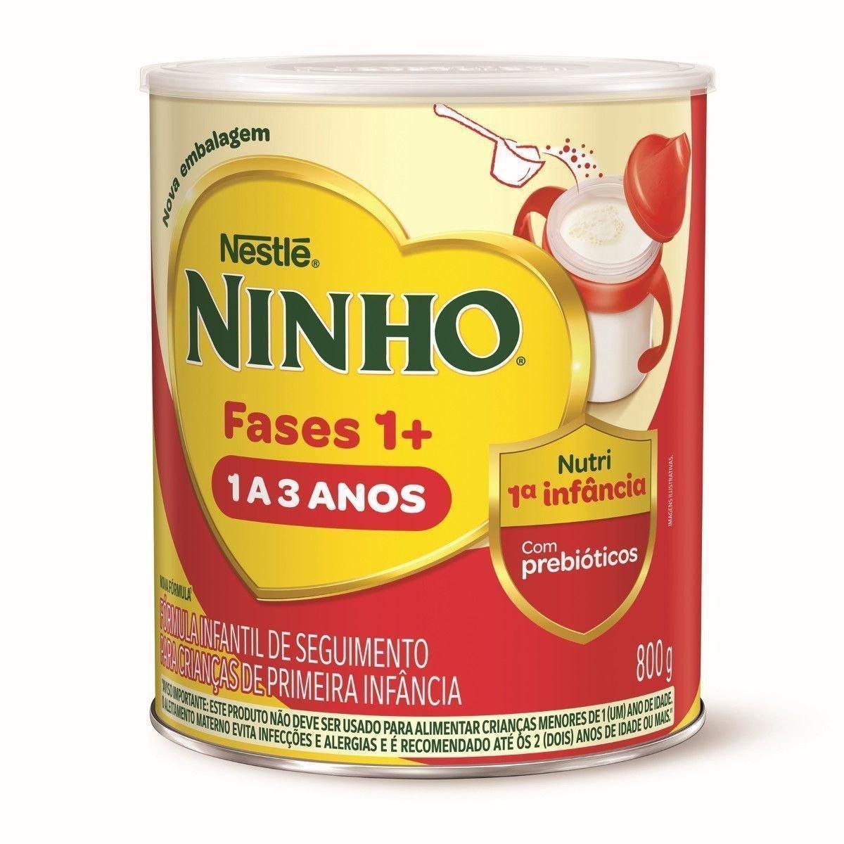 Fórmula Infantil Ninho Primeira Infância 1 a 3 Anos Nutri Fases 1+ 800g — Ninho | Farmácia Resyla