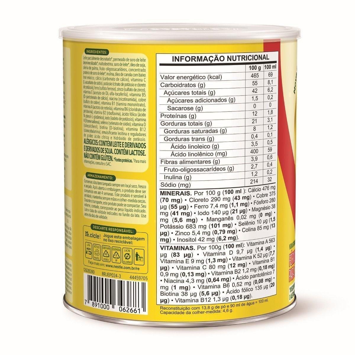 Fórmula Infantil Ninho Primeira Infância 1 a 3 Anos Nutri Fases 1+ 800g — imagem 3 | Farmácia Resyla