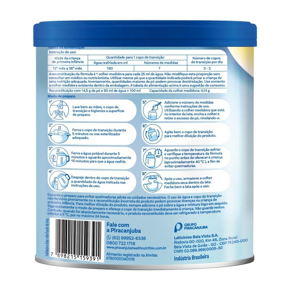 Formula Infantil Plura De 1 A 3 Anos 800g — imagem 2 | Farmácia Resyla