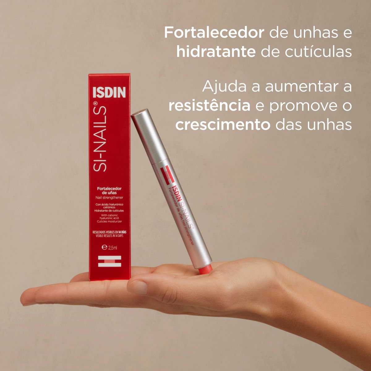 Fortalecedor de Unhas ISDIN Si-Nails 2,5ml — imagem 2 | Farmácia Resyla