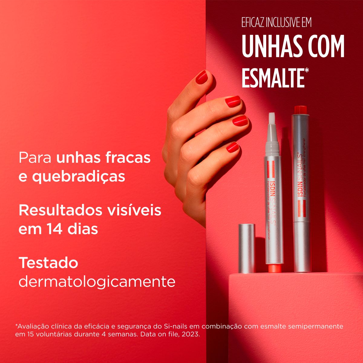 Fortalecedor de Unhas ISDIN Si-Nails 2,5ml — imagem 3 | Farmácia Resyla