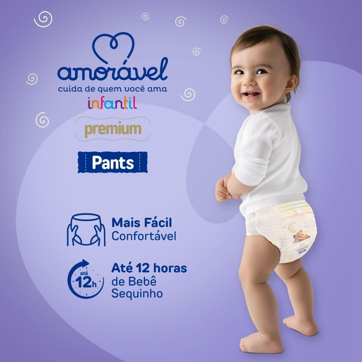 Fralda Amorável Pants G 60 Unidades — imagem 3 | Farmácia Resyla