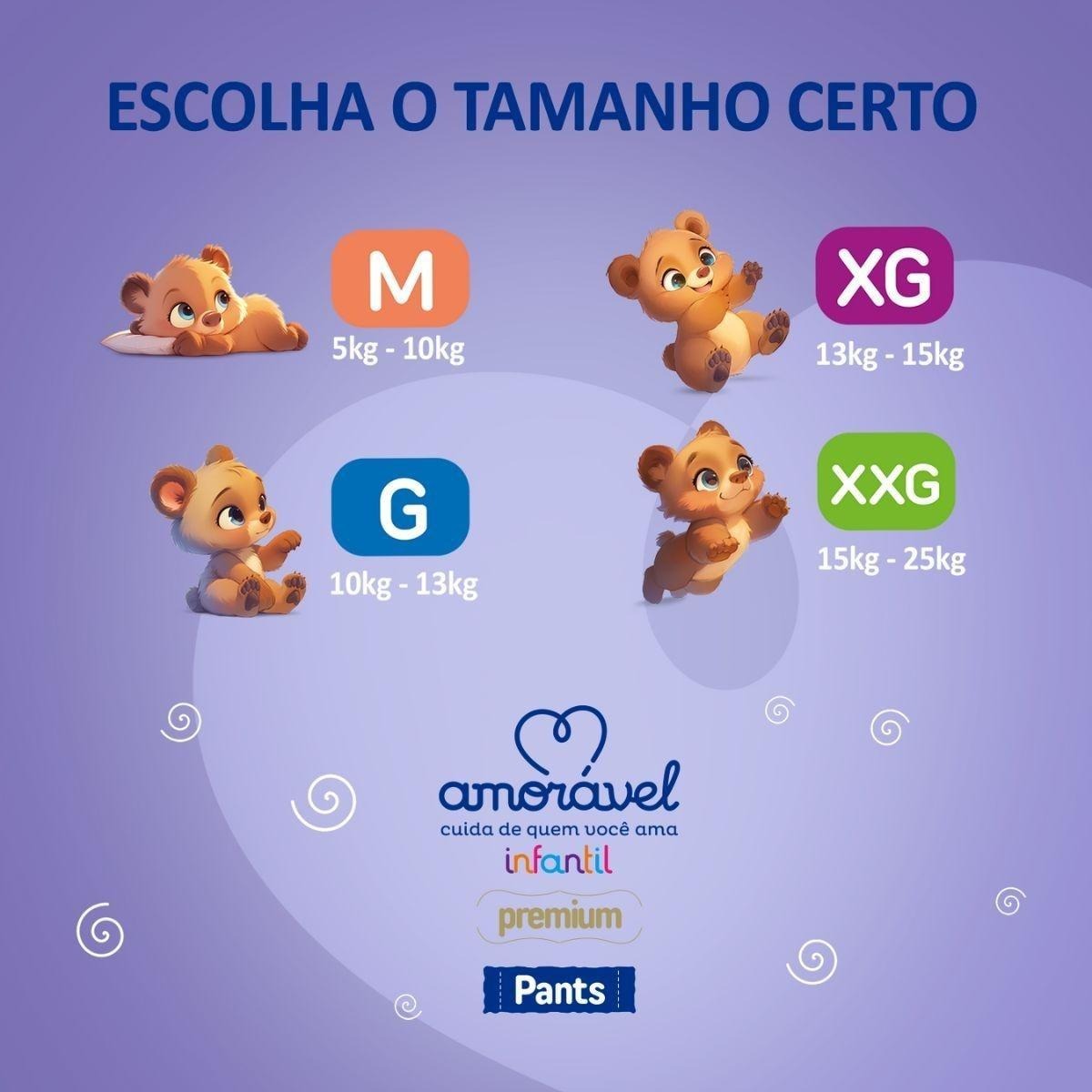 Fralda Amorável Pants G 60 Unidades — imagem 4 | Farmácia Resyla