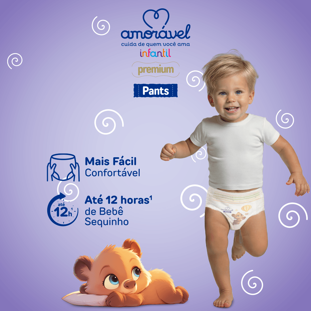 Fralda Amorável Pants Ultrabag G 72 Unidades — imagem 4 | Farmácia Resyla