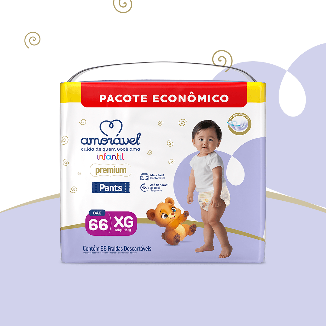 Fralda Amorável Pants Ultrabag Xg 66 Unidades — imagem 2 | Farmácia Resyla