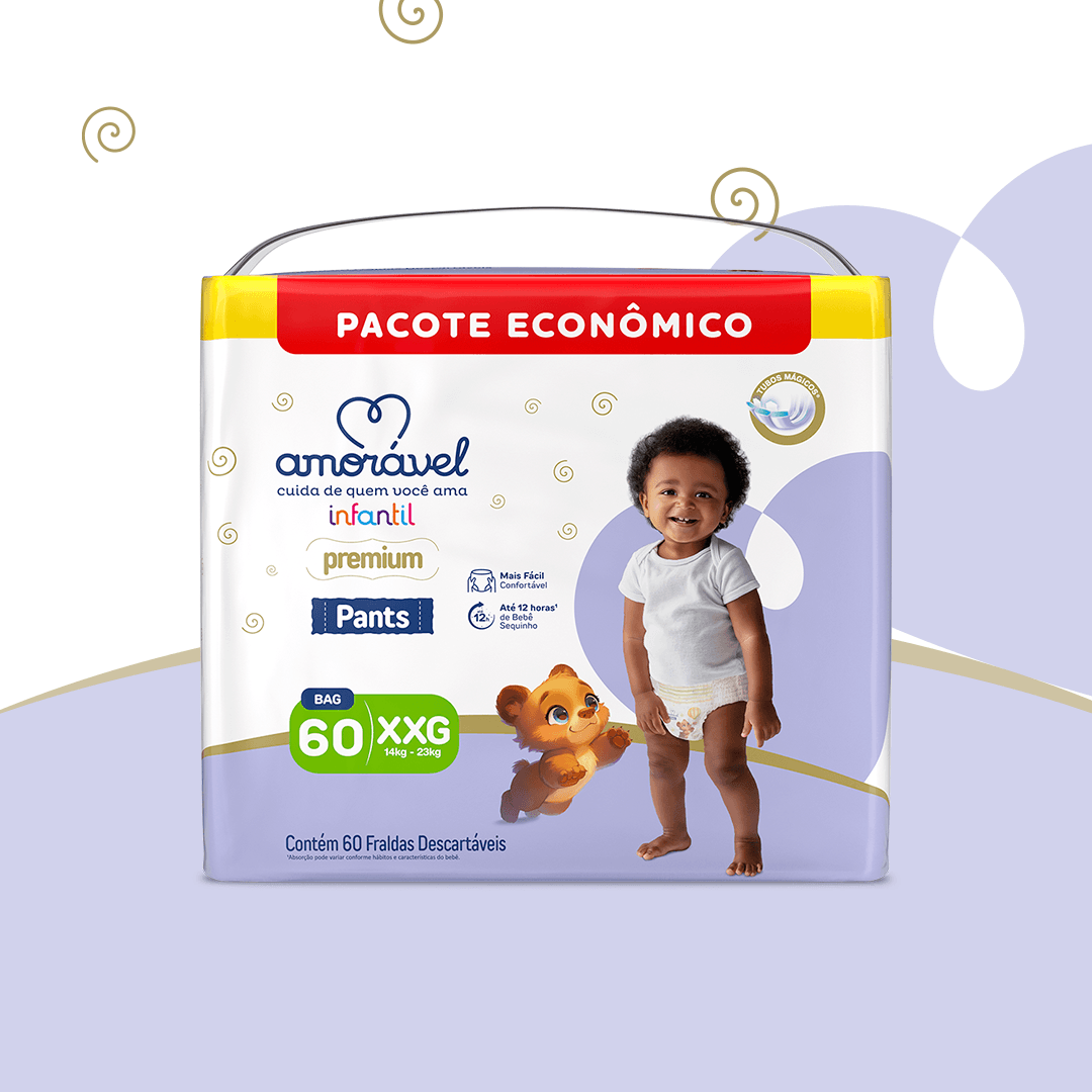 Fralda Amorável Pants Ultrabag Xxg 60 Unidades — imagem 2 | Farmácia Resyla