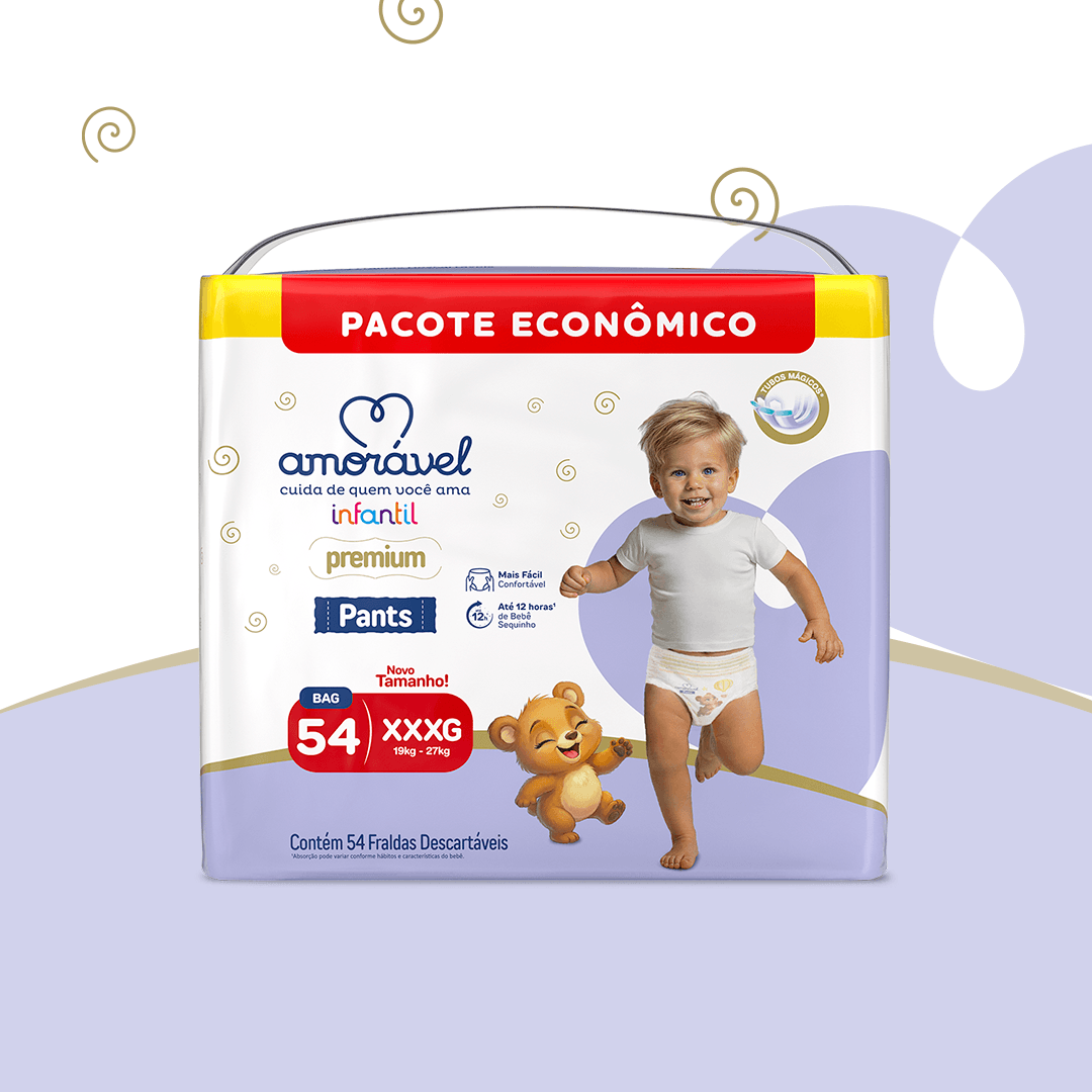 Fralda Amorável Pants Ultrabag Xxxg 54 Unidades — imagem 2 | Farmácia Resyla