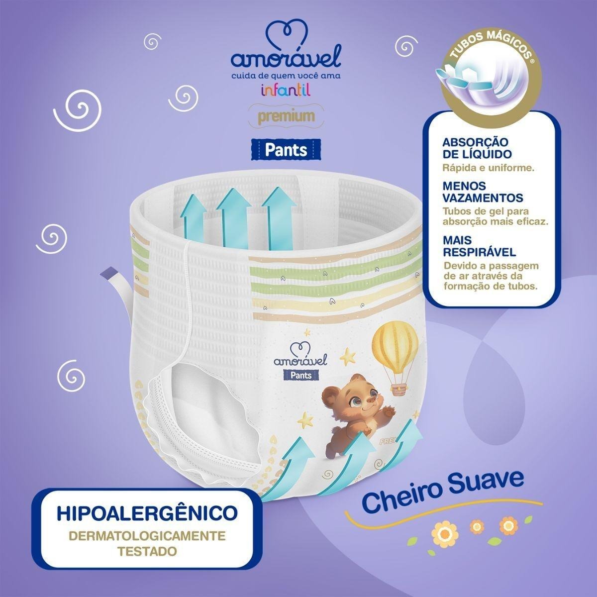Fralda Amoravel Pants Xg 52 Unidades — imagem 2 | Farmácia Resyla