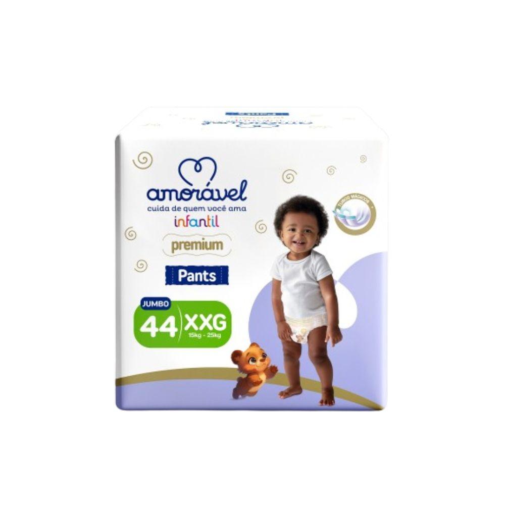 Fralda Amoravel Pants XXG 44 Unidades — Amoravel | Farmácia Resyla
