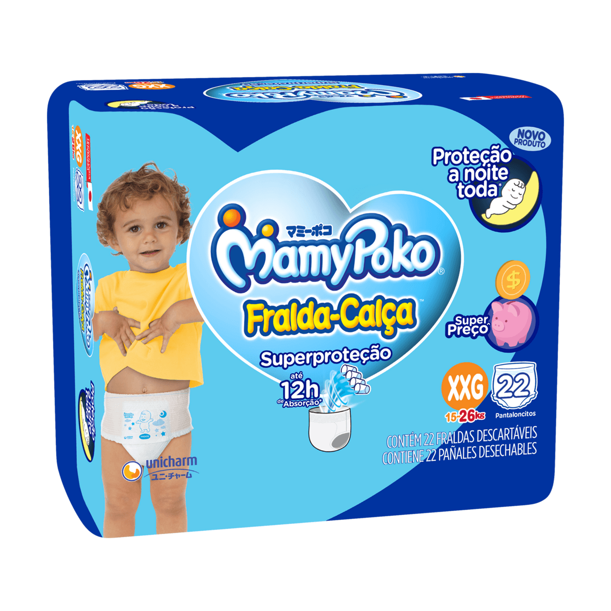 Fralda-Calça MamyPoko Superproteção XXG 22 Unidades — Mamypoko | Farmácia Resyla