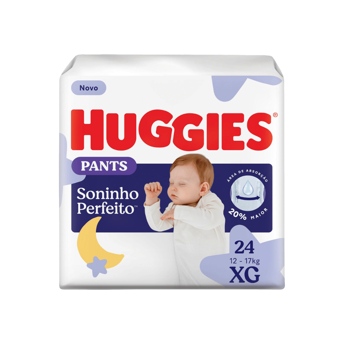 Fralda Descartável Infantil Pants Huggies Soninho Perfeito XG 24 Unidades — Huggies | Farmácia Resyla