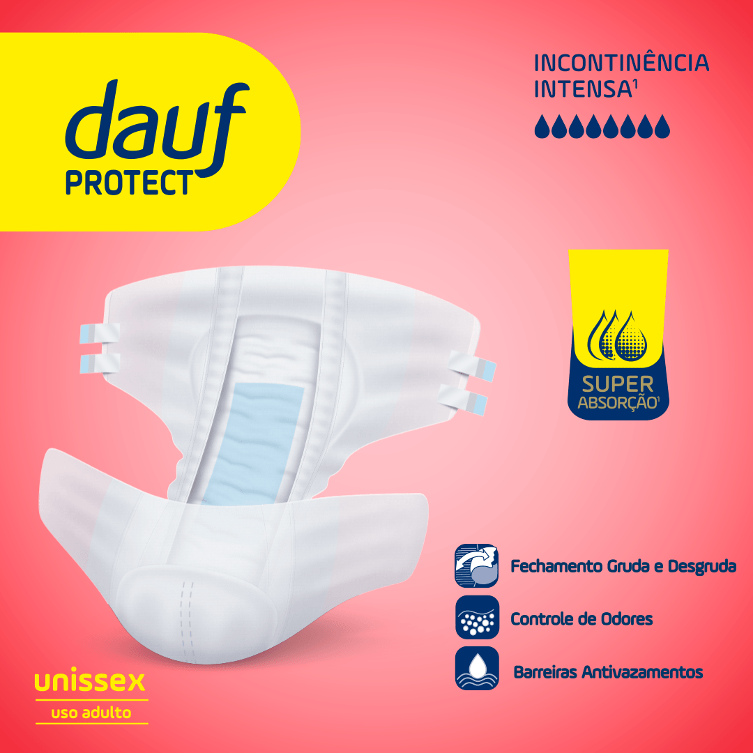 Fralda Geriátrica Dauf Protect G Incontinência Intensa 16 Unidades — imagem 2 | Farmácia Resyla