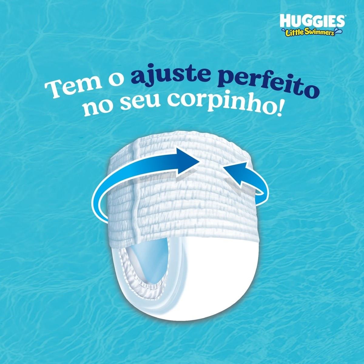 Fralda Huggies Little Swimmers G/XG 10 Unidades — imagem 4 | Farmácia Resyla