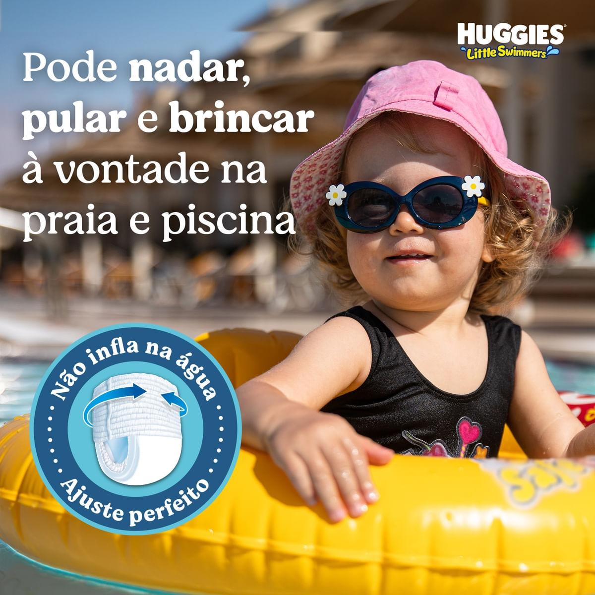 Fralda Huggies Little Swimmers M/G 10 Un — imagem 3 | Farmácia Resyla