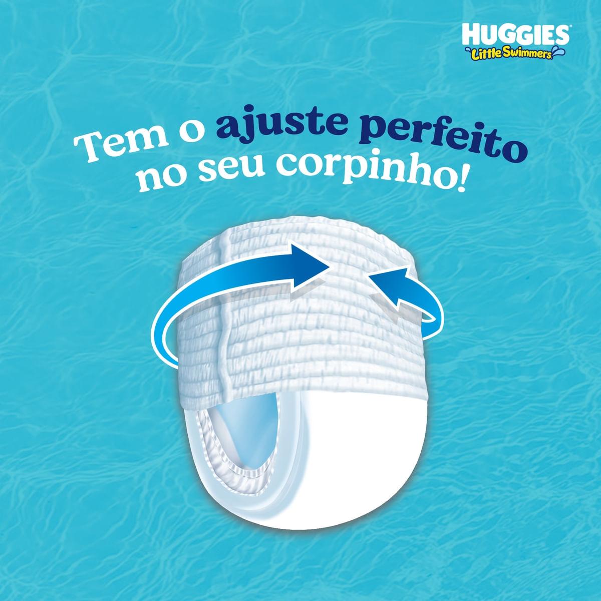 Fralda Huggies Little Swimmers M/G 10 Un — imagem 4 | Farmácia Resyla