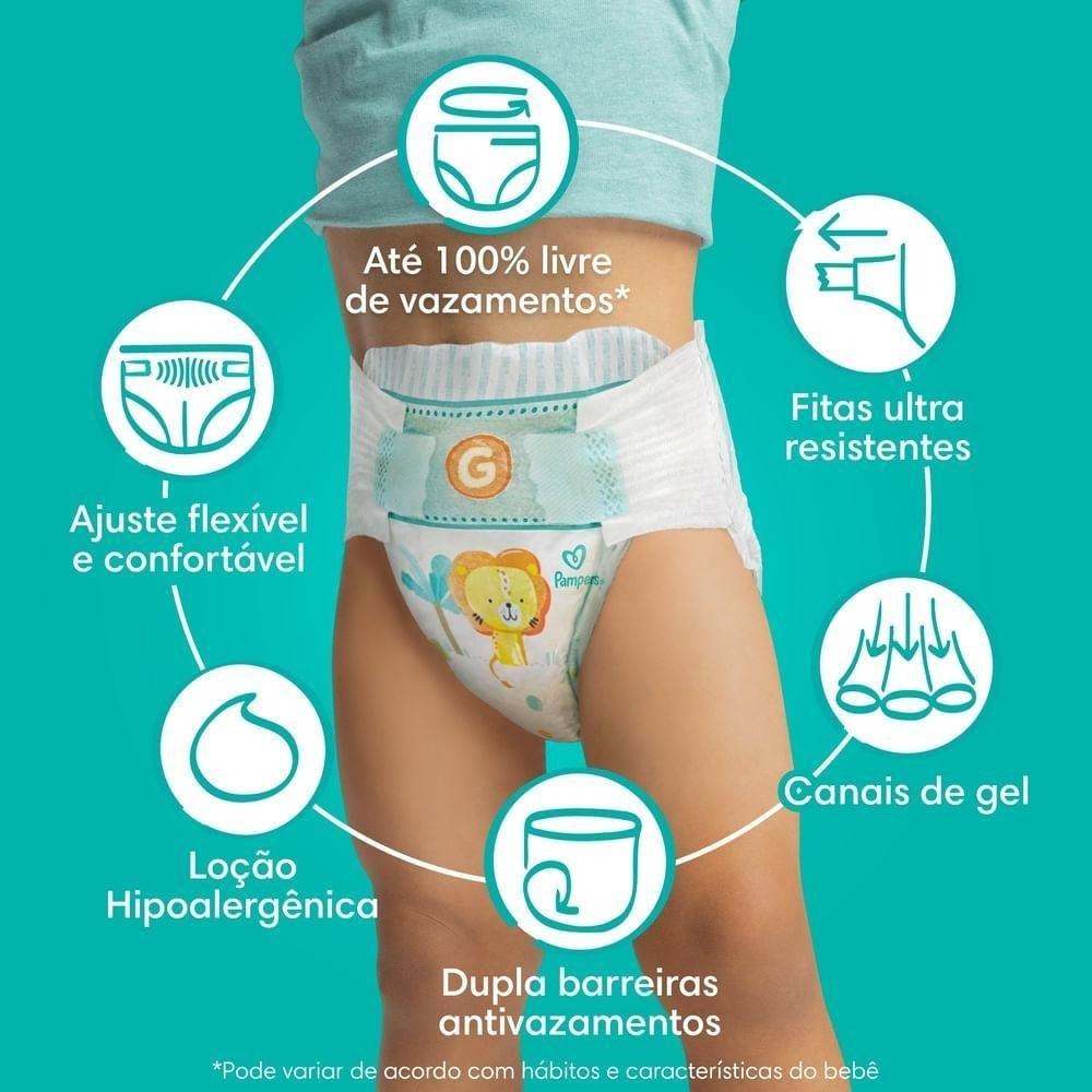 Fralda Pampers Confort Sec P 72 Unidades — imagem 2 | Farmácia Resyla