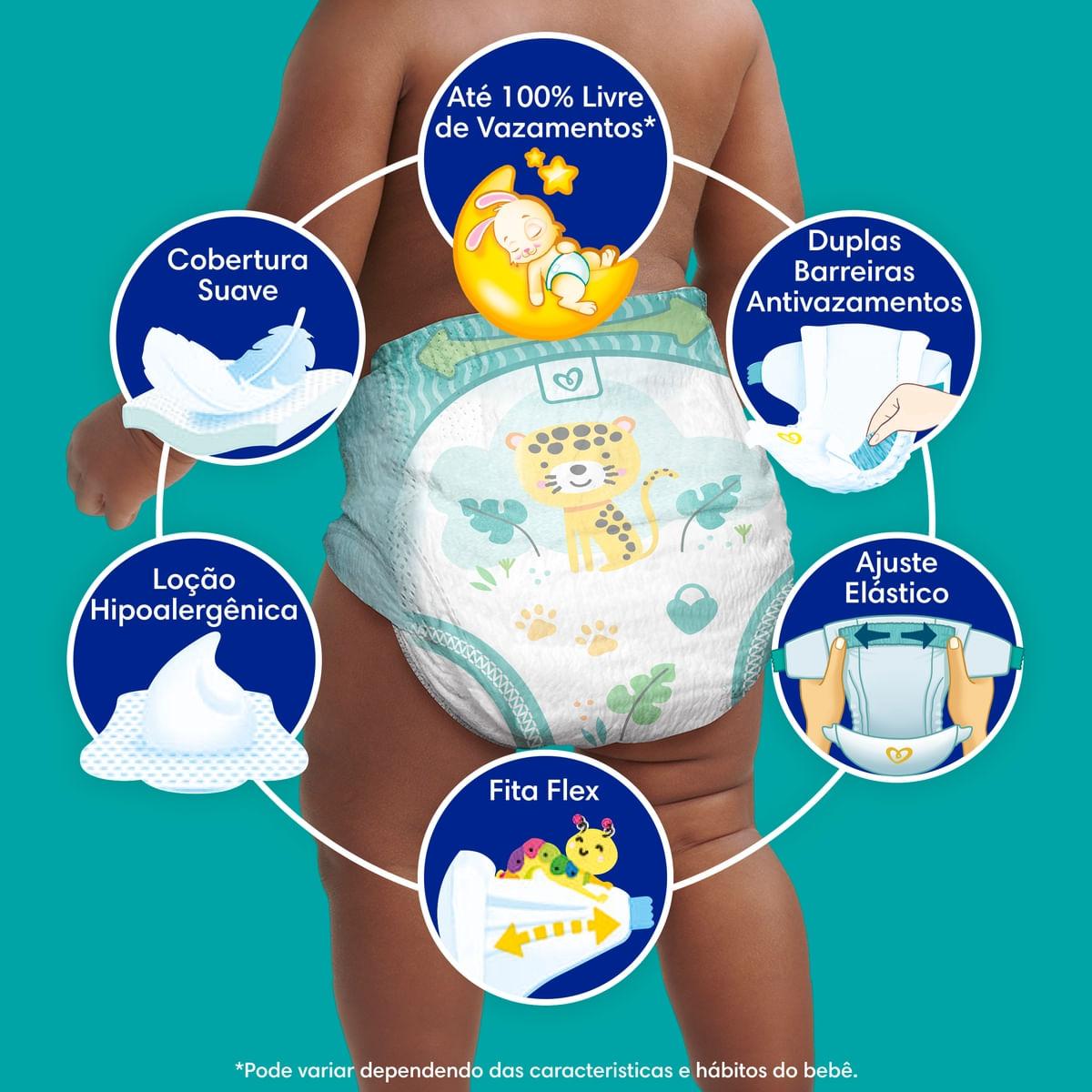 Fralda Pampers Confort Sec XG 58 Unidades — imagem 2 | Farmácia Resyla