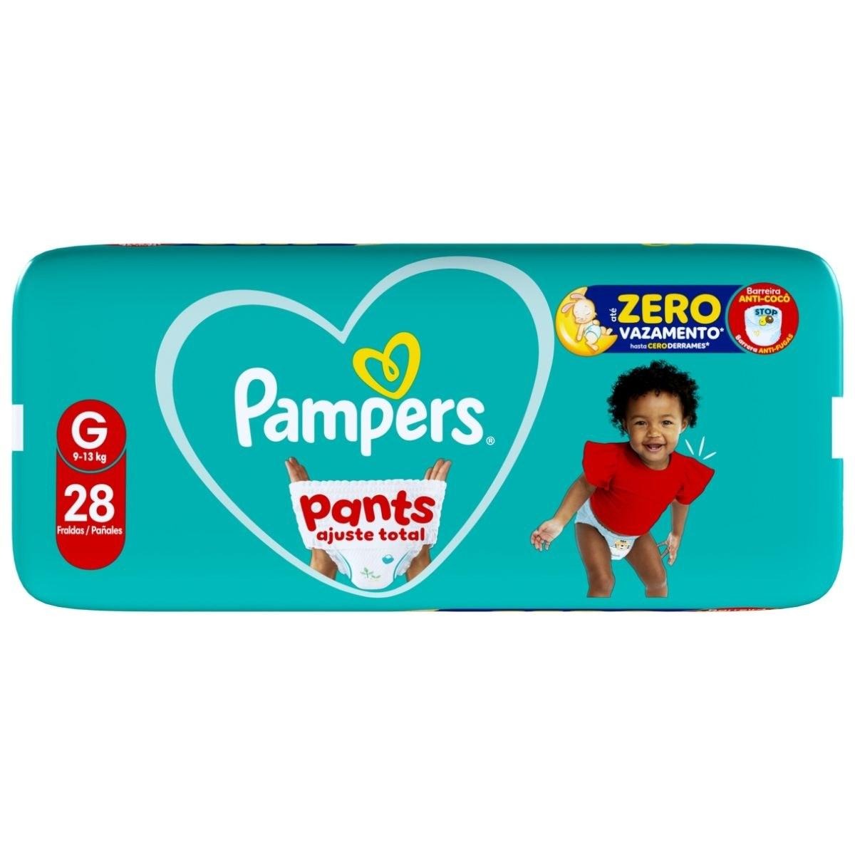 Fralda Pampers Pants Ajuste Total G 28 Unidades — imagem 2 | Farmácia Resyla