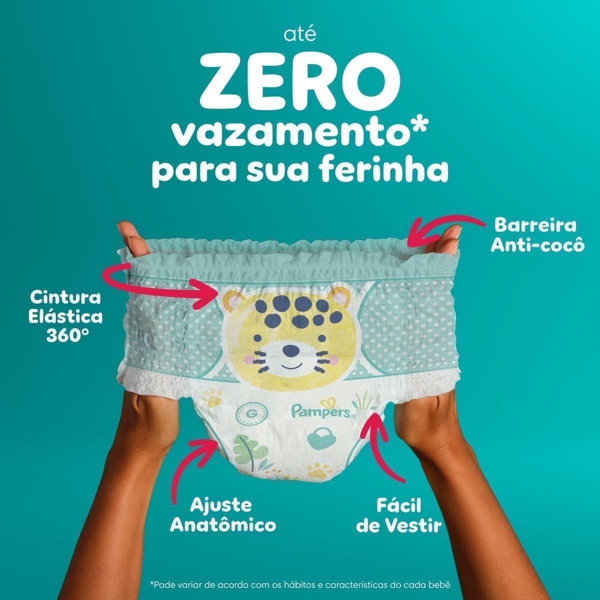 Fralda Pampers Pants Ajuste Total G 90 Unidades — imagem 2 | Farmácia Resyla