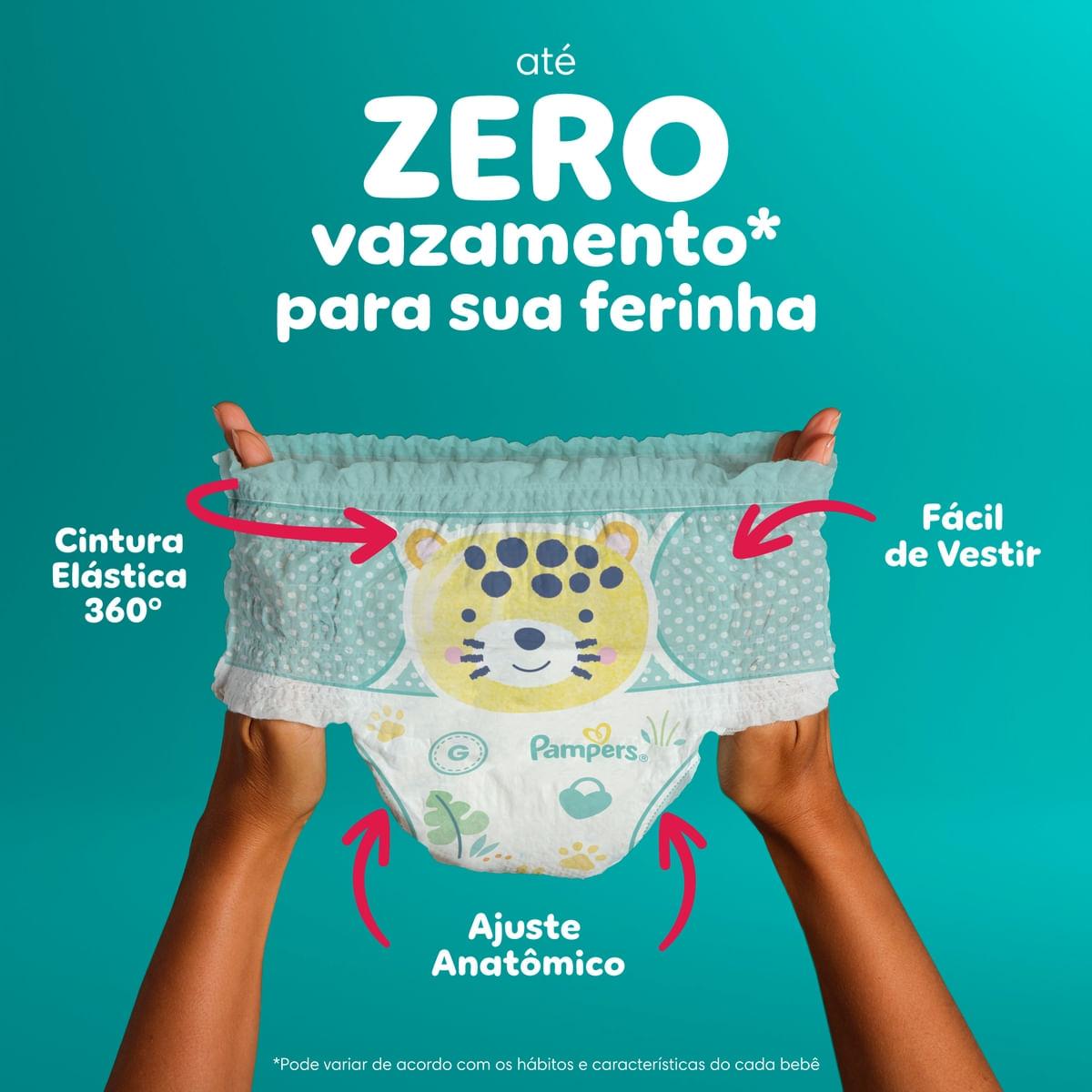 Fralda Pampers Pants Ajuste Total XXXG 54 Unidades — imagem 2 | Farmácia Resyla